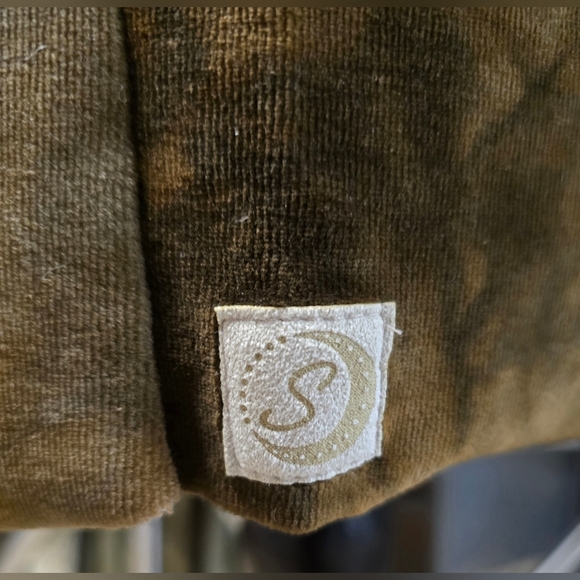 Sinew Moon Pinch of Grace Oversize Knee Length T Madrone Bamboo Velour XS/S - Picture 3 of 9